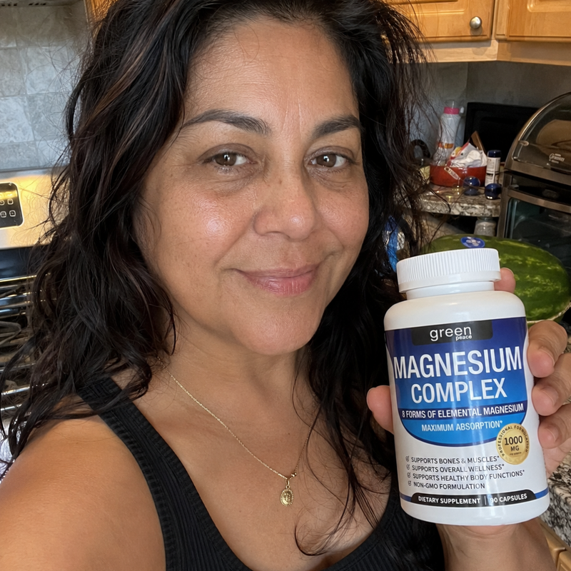 Customer with Green Peace Magnesium Complex daily capsule