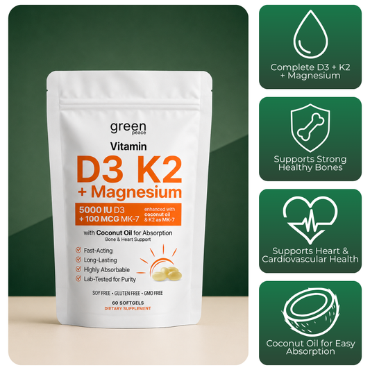 Vitamin D3 + K2 Softgels
