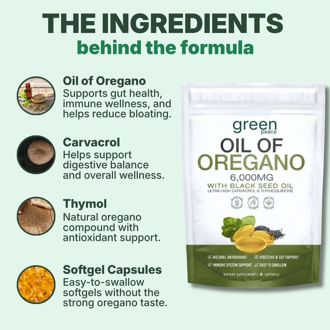 Oil Of Oregano Softgels