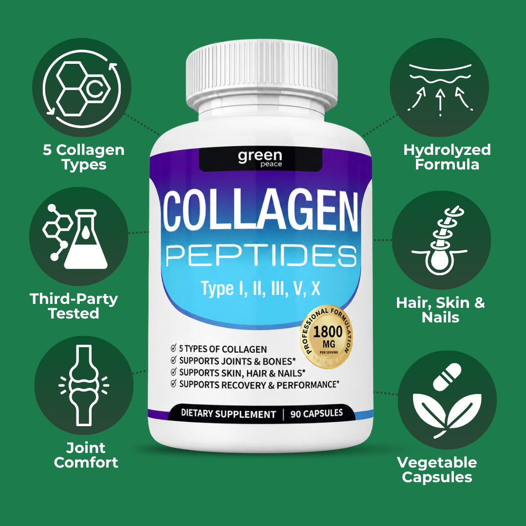 Hydrolyzed collagen capsules