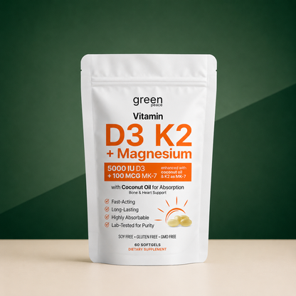 Vitamin D3 + K2 Softgels